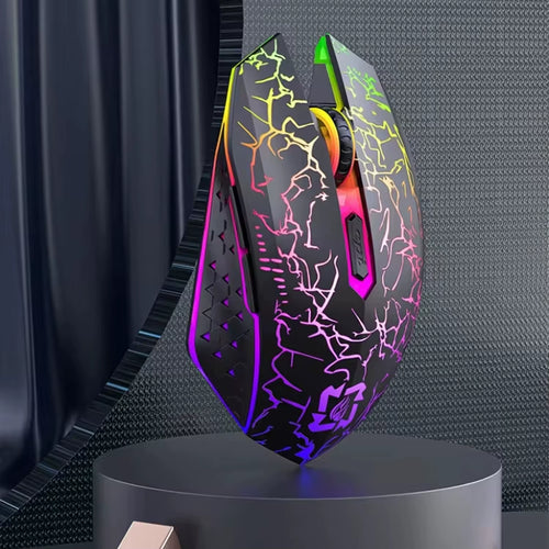 Bluetooth 5.2 Wireless Mouse RGB Gaming Mouse Silent Mouse Rechargeable for PC Laptop Mouse Ergonomic 1600DPI Mouse Mice HOT New